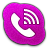 Skype Phone Alt Pink Icon 48x48 png